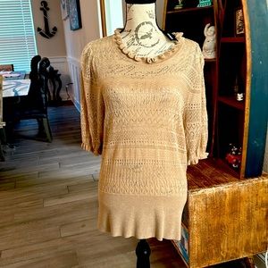 XL NWT Express Top Tan